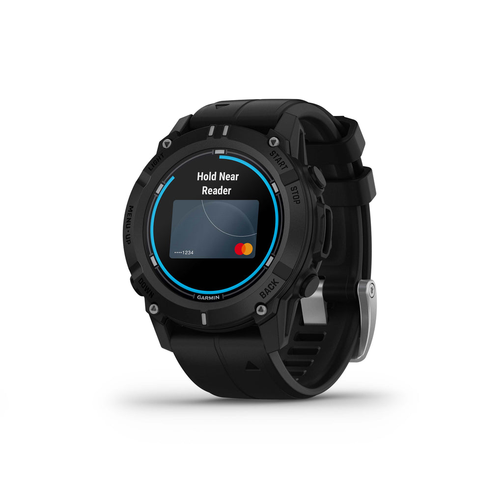 Garmin Descent™ G2 dive computer, Black with Black Band