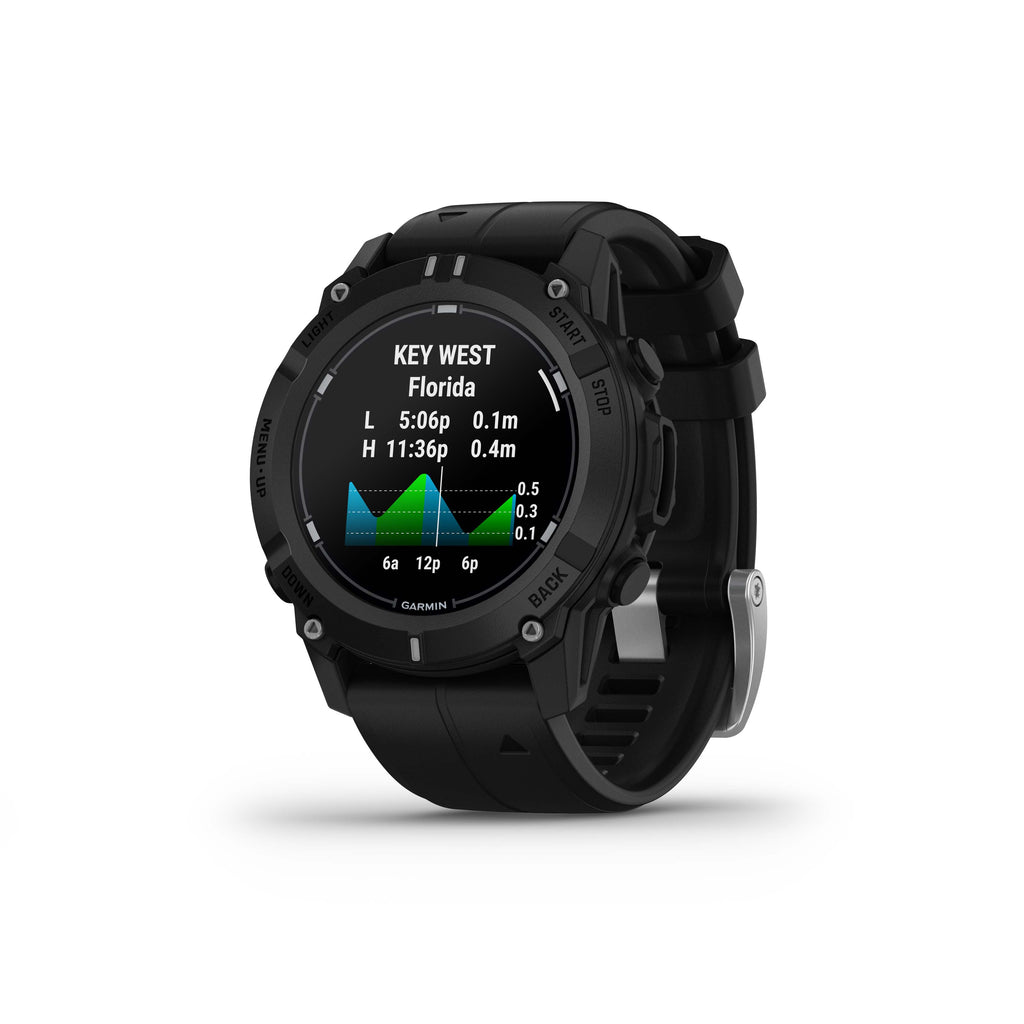 Garmin Descent™ G2 dive computer, Black with Black Band
