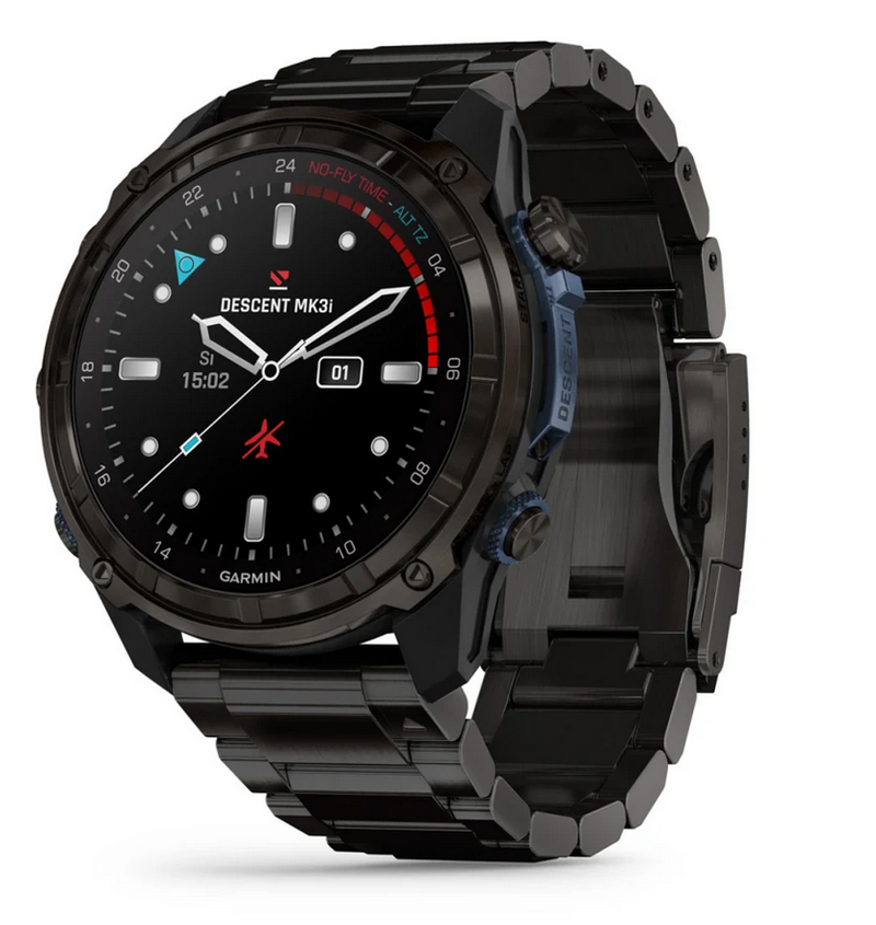 Descent™ Mk3i – 51 mm, Carbon grey DLC titanium with DLC titanium band