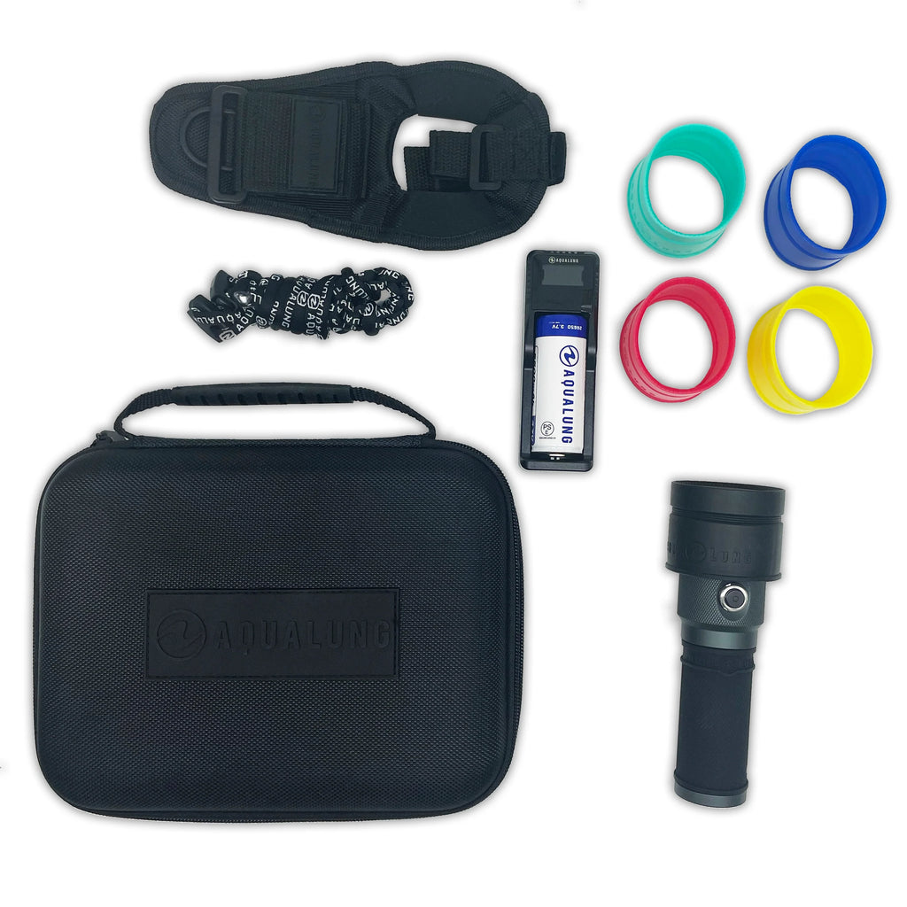 Aqualung SeaFlare Plus LED dive light pack