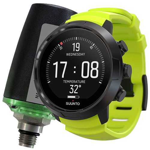 Suunto D5 with Tank Pod