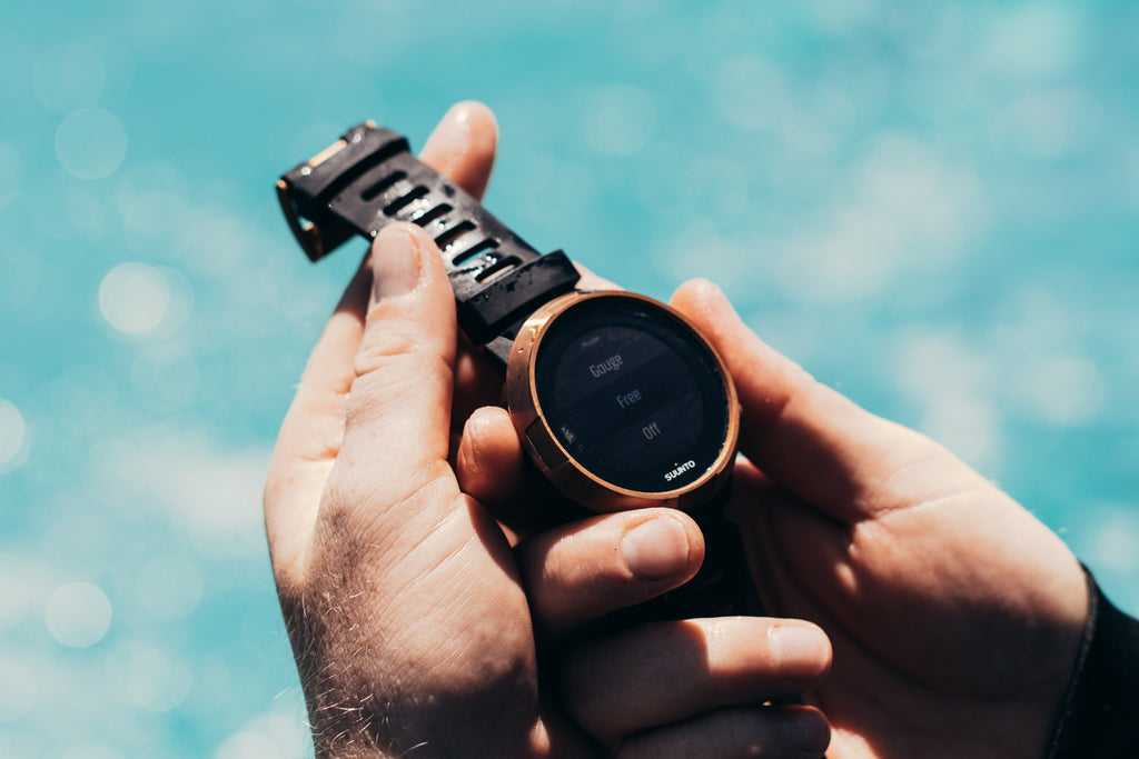 Suunto D5 with Tank Pod