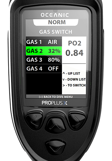 Oceanic Pro Plus X dive computer