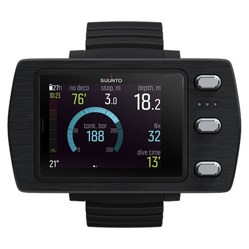 Suunto EON Steel Black with Tank Pod