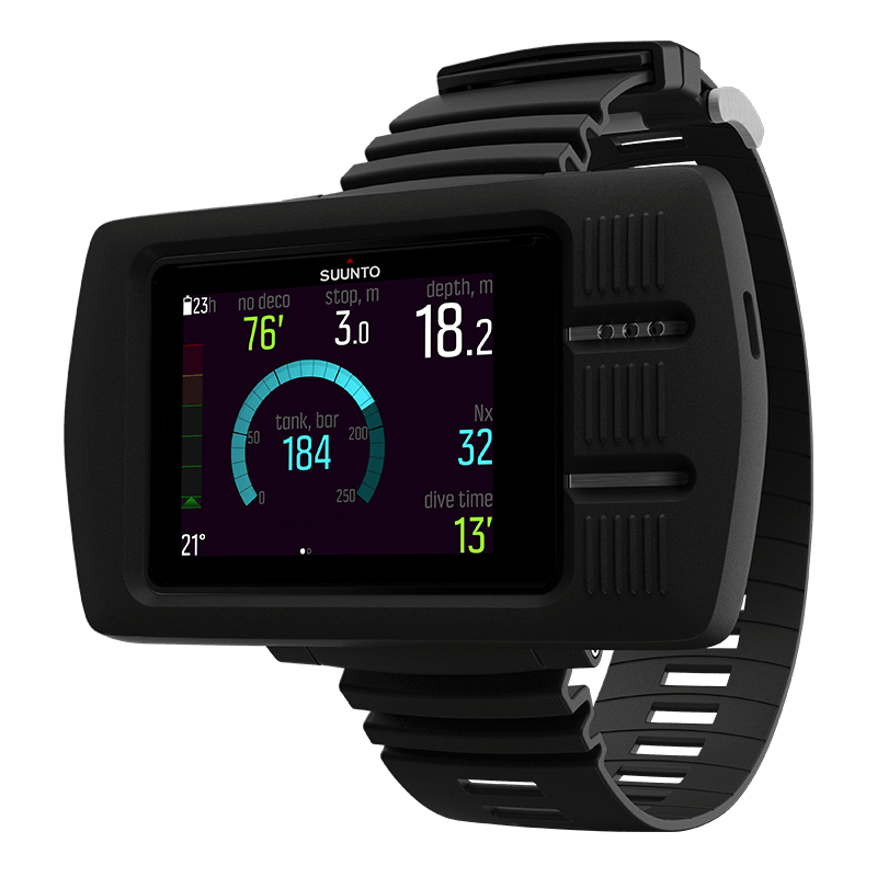 Suunto EON Steel Black with Tank Pod