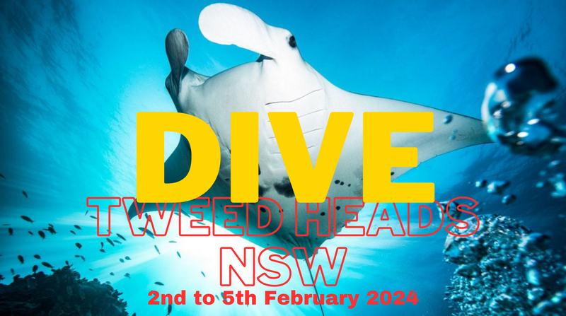 Dive Tweed Heads NSW - 2nd to 5th Feb 2024