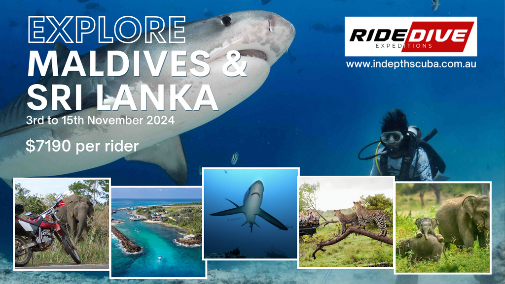 RIDE DIVE Maldives & Sri Lanka - 3rd to 15th November 2024