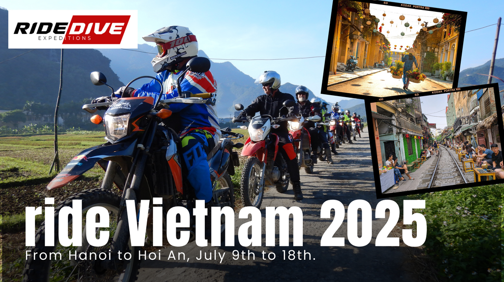 RIDE Vietnam - 9th to 18th July 2025 - $4950 per rider