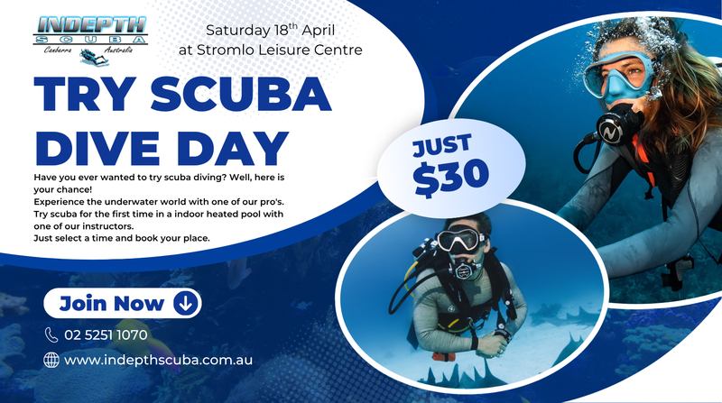 TRY SCUBA DIVE - Saturday 18th April 2026