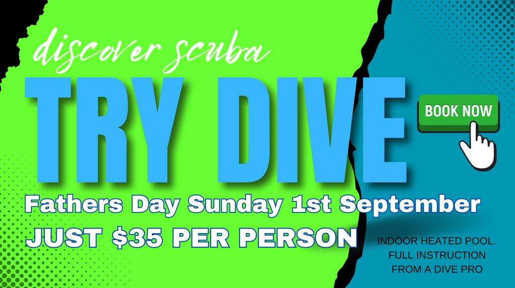 TRY DIVE - Fathers Day, Sunday 1st September 2024