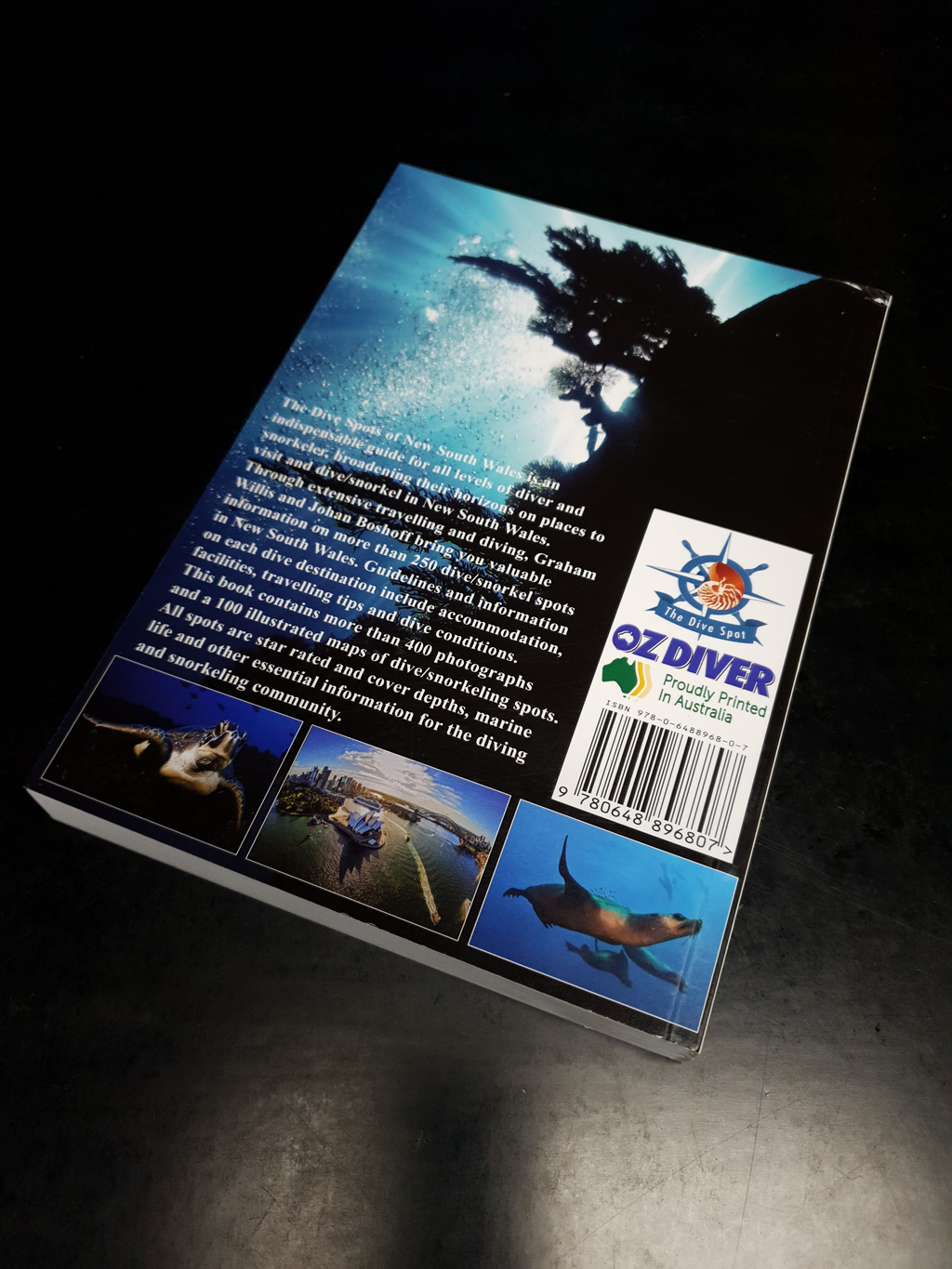 The Dive/Snorkelling Spots of New South Wales - book