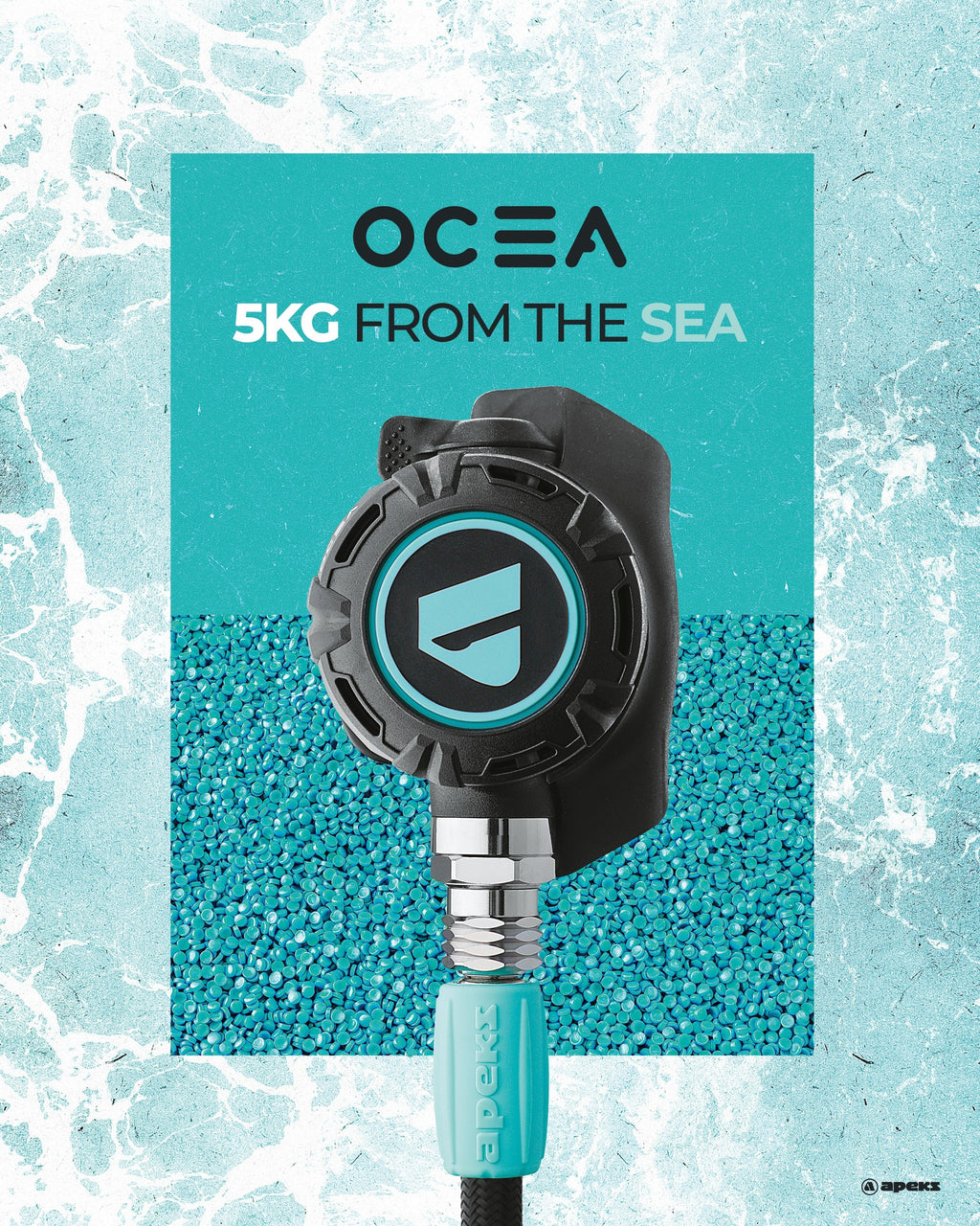 Apeks XL4 OCEA STAGE 3 regulator set - Yoke