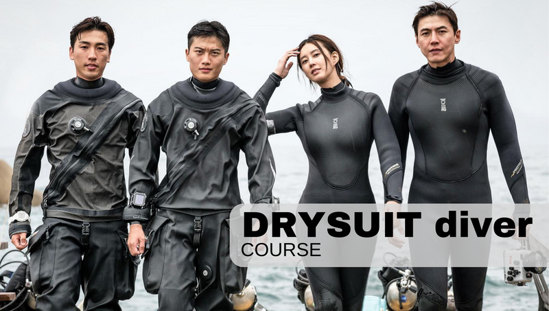 Drysuit diver course