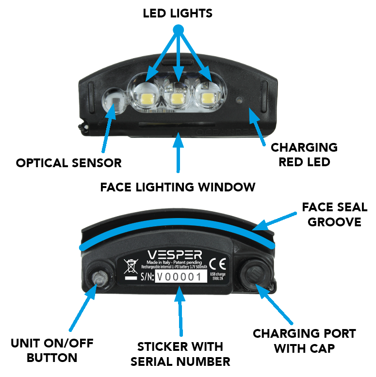 Ocean Reef Vesper Integrated Headlight