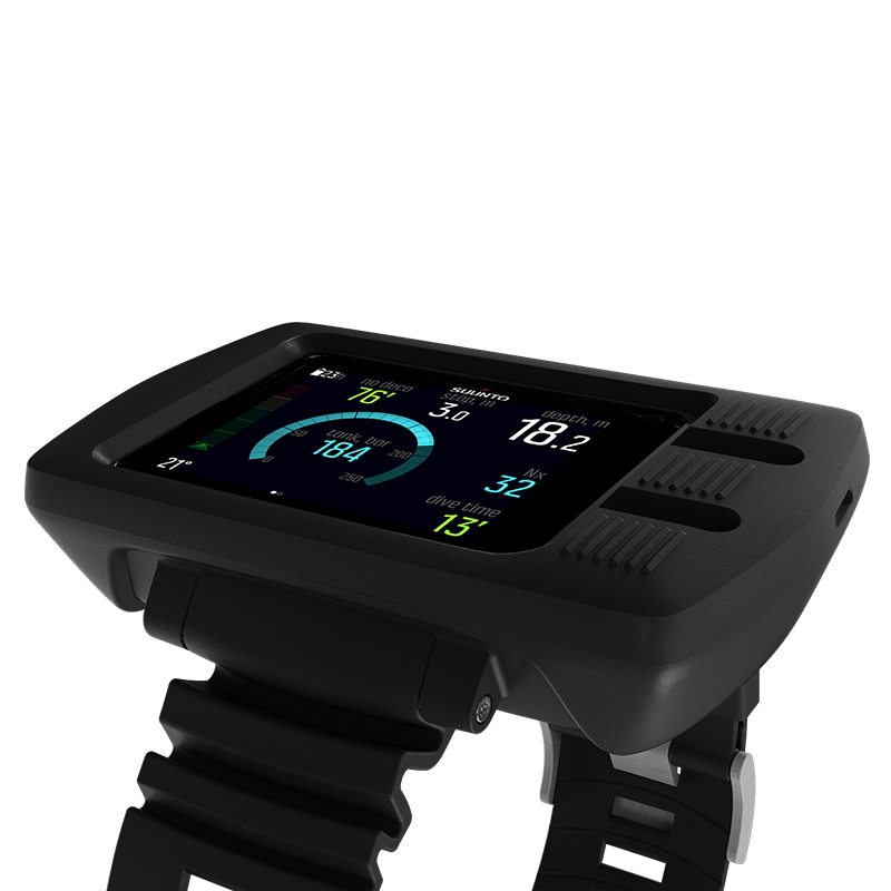 Suunto EON Steel Black with Tank Pod Indepth Scuba